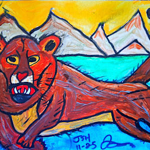 Ali The Mountain Lion by Jonathan Sammuel Harrold