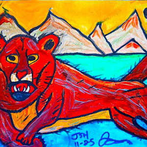 Ali The Mountain Lion by Jonathan Sammuel Harrold, Image 1.