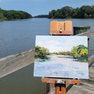 Pickering Creek, Easton MD by Melissa Carroll  Image: Plein Air