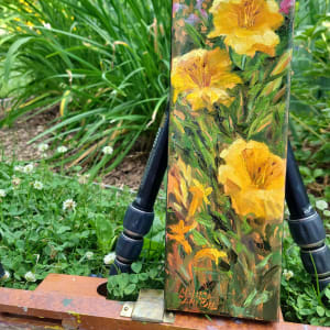 Garden Art by Melissa Carroll  Image: Plain air