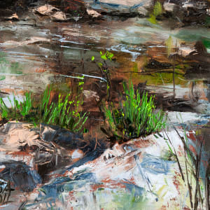 French Creek at St Peters by Melissa Carroll  Image: Detail