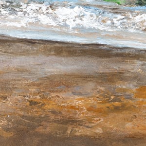 Beach Waves by Melissa Carroll  Image: Detail