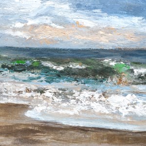 Beach Waves by Melissa Carroll  Image: Detail