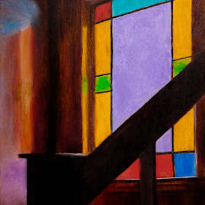 Lodge Window by Melissa Carroll