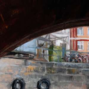 Light at the End of the Tunnel -- Copenhagen Canal by Melissa Carroll 