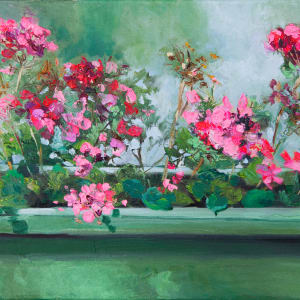 Pink Geranium Box by Melissa Carroll