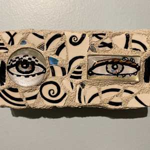 Reflector XXVII (Eye Mosaic #27) by Lisa Shinault