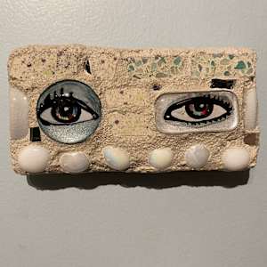 Reflector XXVI (Eye Mosaic #26) by Lisa Shinault