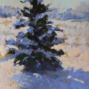 winter tree by carol strock wasson