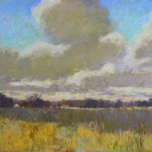 Clouds Over a Praire by carol strock wasson