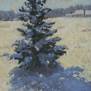 Winter Tree 2 by carol strock wasson