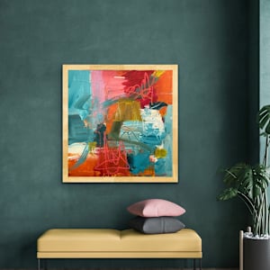 Scarlet Tides by Linda Blackerby Art 