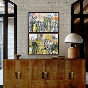 Autumn in Vermont 2 by Linda Blackerby Art 