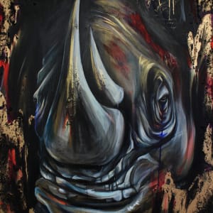 Rinoceronte  de la oscuridad by Vanesa Castillo Martín