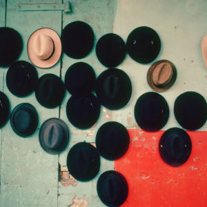 Hats, France by Kay Chernush
