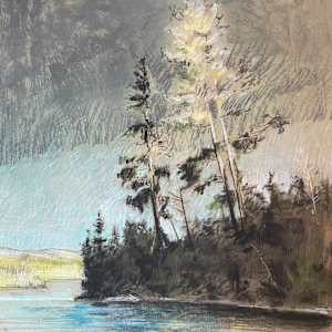 After Storm, Saganaga by Jim Clark, Image 1.