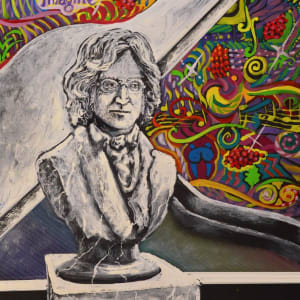 Lennon Composer Bust Fantasy - Artist's Proof 1/5 Framed by Dan Terry