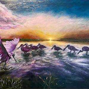 Harmony in the Last Glow by Jenn Royster