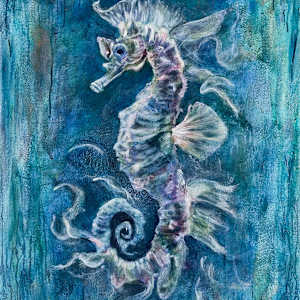 Ethereal Drift of the Seahorse by Jenn Royster