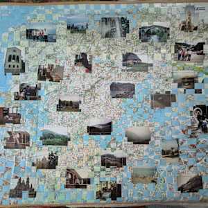 Spain collage by Linda Farrelly, Image 1.