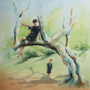 The Benefits of Having a Brother and a Tree by Zarina Docken