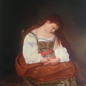 Reproduction: Penitent Magdalene by Caravaggio