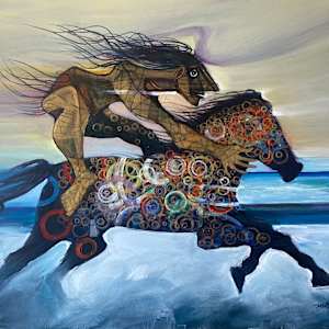 Cabalgata fantástica by Omar Molina