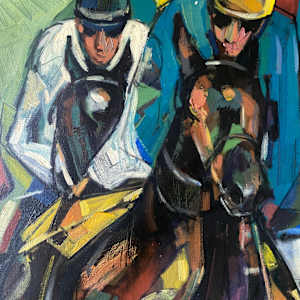 Sin Titulo (Carreras) by Ramón Sandoval 