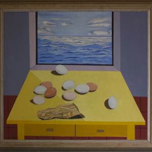 Huevo sobre mesa by Fernando Peña Defilló 
