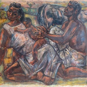 Familia jugando by José Vela Zanetti