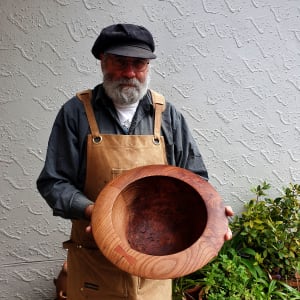 burr elm bowl 2020_1 by Simon King 