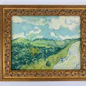 Green Wheatfields, Auvers, after Van Gogh by Jennifer Pellegrino 