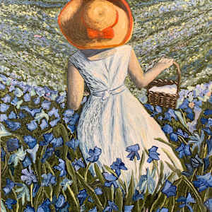 Bluebell Haven, after Daines by Jennifer Pellegrino 