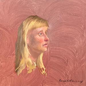 Portrait of Ayla by Sarah Griffin Thibodeaux