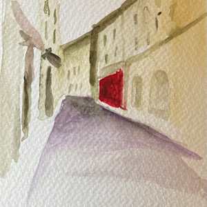 The Red Door by Sarah Griffin Thibodeaux