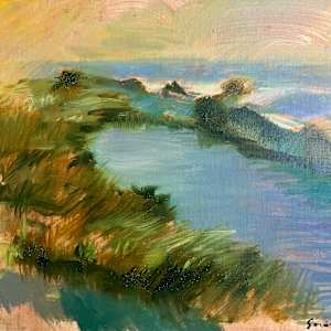 Sunrise Horn Island by Sarah Griffin Thibodeaux