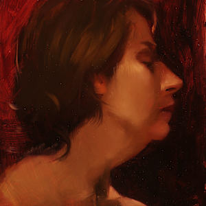 Mary in Profile by Sarah Griffin Thibodeaux