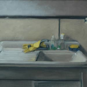 Sink and Gloves
