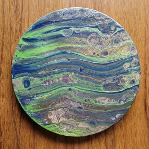 Green Planet by Studio Relics by Linda joy Weinstein 