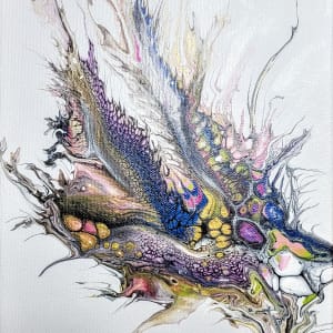 Dionaea muscipula elegance - my imaginary Venus Flytrap by Studio Relics by Linda joy Weinstein 