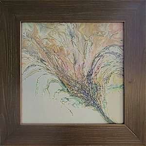 Flora Embellished in Gold by Studio Relics by Linda joy Weinstein