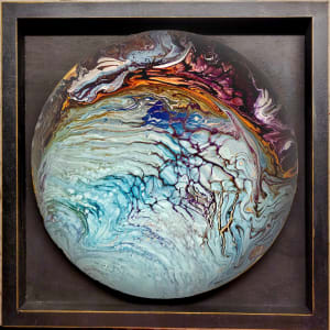 Oceans, an Exoplanet by Studio Relics by Linda joy Weinstein 