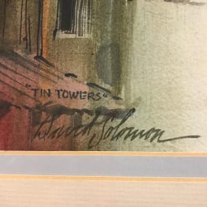 Tin Towers [Irvine Granary] by David Solomon 