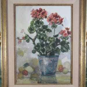 Geraniums #4 by Eileen Monaghan Whitaker 