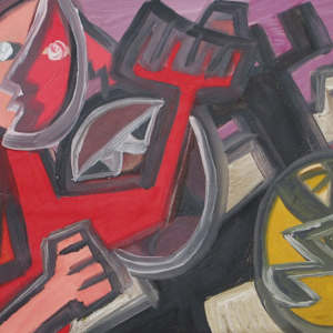 Art School Study - Picasso Style by Yee Wah Jung Attributed