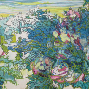 Roses The First Thing by Yee Wah Jung Attributed