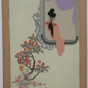 Draft Painting by Chiu Fung Poon Attributed 