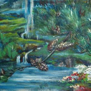 Pine Cones by Yee Wah Jung