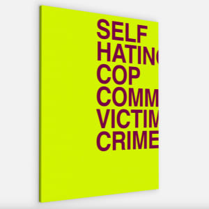 SELF HATING COP COMMITS VICTIMLESS CRIME by Chris Horner 