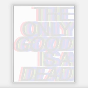 AS GOOD AS DEAD (hard light) by Chris Horner 